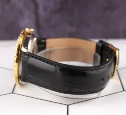 Rolex Datejust 36mm 2-Tone 2.25ct Dark Blue Diamonds Dial Men's Watch