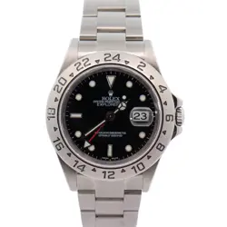 ROLEX EXPLORER II 40MM BLACK DIAL WATCH 16570