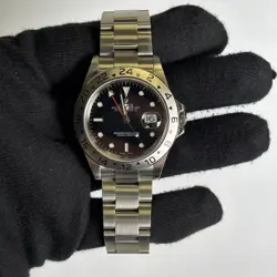 ROLEX EXPLORER II 40MM BLACK DIAL WATCH 16570