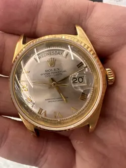 ROLEX PRESIDENT DAY-DATE 1803 36MM 18K VINTAGE MEN’S WATCH