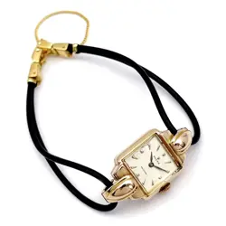 ROLEX PRECISION ANTIQUE WOMEN WATCH HAND WOUND K18 PINK GOLD 4211 SERIAL B