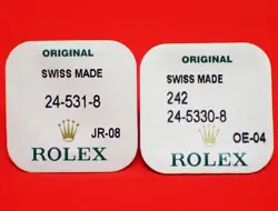 ROLEX 531 8 PACKAGE GOLD CROWN GOLD TUBE 5.3MM DATEJUST 80298 80318 81298 81