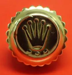 ROLEX 703 8 GOLD CROWN 7MM 16518 16523 16528 16613 16618 16803 16808 16628 1