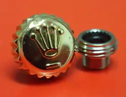 ROLEX 604 3 Gold Crown Tube 6mm Datejust GMT 16203 16233 16263 16713 2