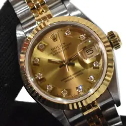 USED ROLEX Datejust 69173G Gold Case: 25mm Band: 16ｃｍ Ladies Watch #102295