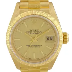 ROLEX DATEJUST BARK 69278 YG AUTOMATIC LADIES #BS053