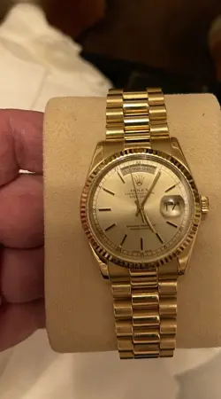 ROLEX PRESIDENT DAY-DATE 118238 18KT SOLID GOLD Y SERIAL NUMBER