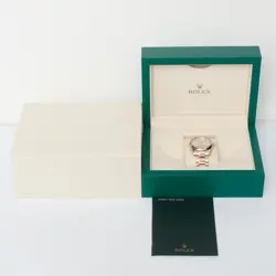 ROLEX 118205 PRESIDENT DAY-DATE MEN'S 18K ROSE GOLD WATCH W/ROLEX BOX AND BOOK