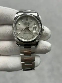 ROLEX DATEJUST 36 116200 STAINLESS STEEL 36MM OYSTER BRACELET