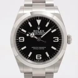 ROLEX EXPLORER I 224270 SS AT BLACK DIAL COMES WITH ORIGINAL PROTECTIVE FILM