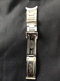 Rolex Submariner Oyster Date Steel Black Dial Mens Watch W/Partial Band