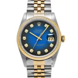 ROLEX DATEJUST 16233G NO. X (MANUFACTURED AROUND 1991) MEN'S WATCH G0413