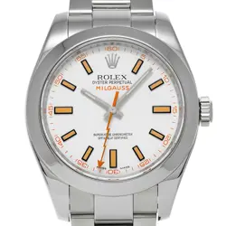 ROLEX MILGAUSS 116400 M NUMBER (MANUFACTURED AROUND 2008) MEN'S WATCH G0413