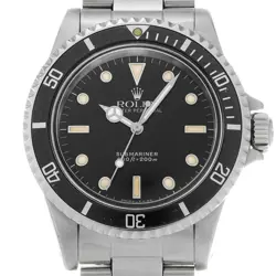 ROLEX SUBMARINER 5513 R NUMBER (MANUFACTURED AROUND 1987) MEN'S WATCH G0413
