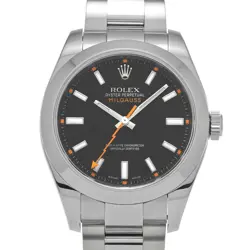 ROLEX MILGAUSS 116400 M NUMBER (MANUFACTURED AROUND 2007) MEN'S WATCH G0413