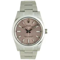 ROLEX STAINLESS STEEL OYSTER PERPETUAL 34MM