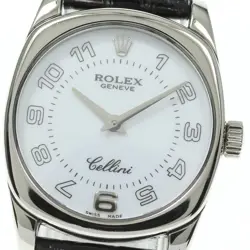 ROLEX CELLINI K18WG 6229 QUARTZ WOMEN 700967