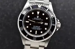 1995 ROLEX SEA-DWELLER 40MM STAINLESS STEEL BLACK ORIGINAL TRITIUM DIAL WATCH