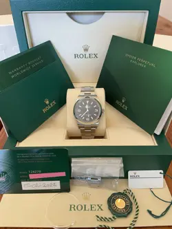ROLEX EXPLORER 124270 2022 FULL SET