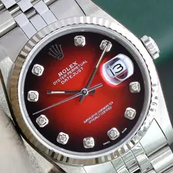 RED DIAL FLUTED
