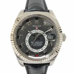 ROLEX SKY-DWELLER 326139 RANDOM 750WG WG AUTOMATIC MEN'S #U090