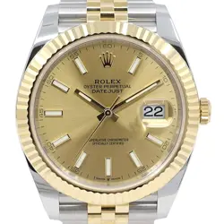 ROLEX DATEJUST 41 126333 SS/YG MEN'S AUTOMATIC #U137