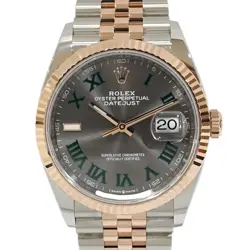 ROLEX DATEJUST 36 126231 GREEN ROMAN RANDOM AUTOMATIC MEN'S #U144