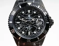 A BATHING APE BAPEX T001 SERIES ROLEX SUBMARINER TYPE 40MM AUTOMATIC WATCH