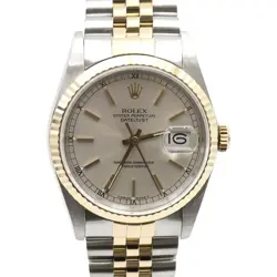 ROLEX 18K GOLD COMBO DAY-DATE 36MM MEN'S WATCH 16233