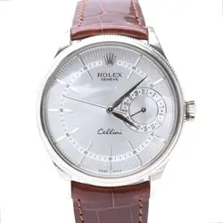 ROLEX LEATHER BAND MEN'S WATCH AA35709