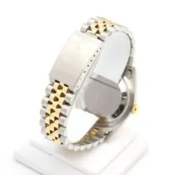 Rolex 18K Gold Combo 10P Diamond Dayjust 36mm Men's Watch 16233 AA47938