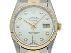 ROLEX DATEJUST MENS 16233G(W) #L409