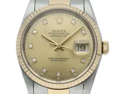 ROLEX DATEJUST MENS 16233G(E) #L416