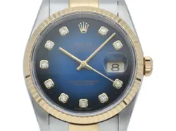 ROLEX DATEJUST MENS 16233G(T) #L289