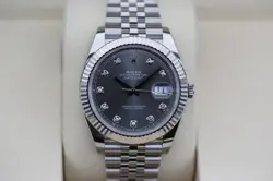 ROLEX 126334 SLATE DIAMOND DATEJUST 41MM 2025