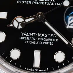 Rolex Yacht-Master 42mm M226679TBR 18K White Gold Baguette Automatic Men's Watch