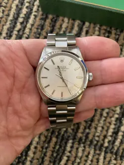 ROLEX AIRKING 5500 1972 BOX AND PAPERS