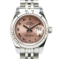 ROLEX DATEJUST WATCH 179174 AUTOMATIC PINK DIAL STAINLESS STEEL K1... GZL189LV