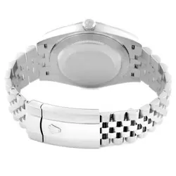 ROLEX DATEJUST 41 BLUE DIAL STEEL MENS WATCH 126300