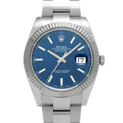 ROLEX 4/17  DATEJUST 41 126334 RANDOM SERIAL WATCH WRISTWATCH R45_0414