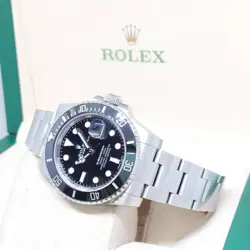 ROLEX 40MM BLACK DIAL BLACK BEZEL SUBMARINER DATE 116610LN (2017)