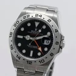 ROLEX EXPLORER II 226570 BLACK DIAL STAINLESS STEEL