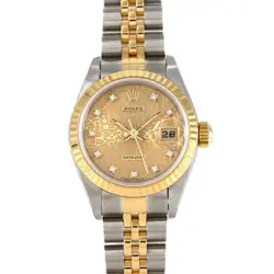 DATEJUST GOLD STEEL