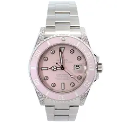 ROLEX SUBMARINER 41MM PINK DIAL WATCH 126610LN