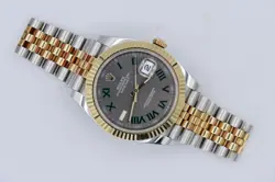 ROLEX DATEJUST 41 126333 WIMBLEDON SLATE DIAL TWO-TONE JUBILEE BAND YEAR 2019