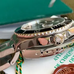 1985 Rolex Submariner Date Ref. 16800 Divers Automatic Wristwatch - Box & Papers