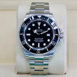 ROLEX 116600 SEA-DWELLER 4000 SD4K BLACK STAINLESS STEEL 40MM