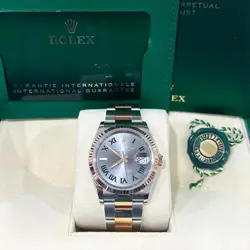ROLEX 126231 DATEJUST 36MM STEEL ROSE GOLD 