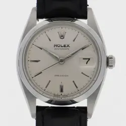6494 STAINLESS STEEL/LEATHER