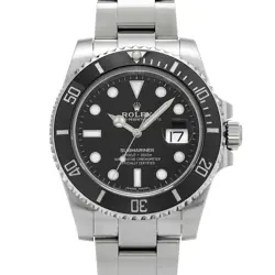 USED ROLEX SUBMARINER DATE 116610LN BLACK MEN'S WATCH #412715